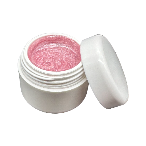 Preview: #376 Diamondglitter Rosé | Premium Farbgel